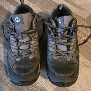 Merrell M-Select Women's US 6 Black Waterproof Hiking Trail Sneaker Shoe Unisex